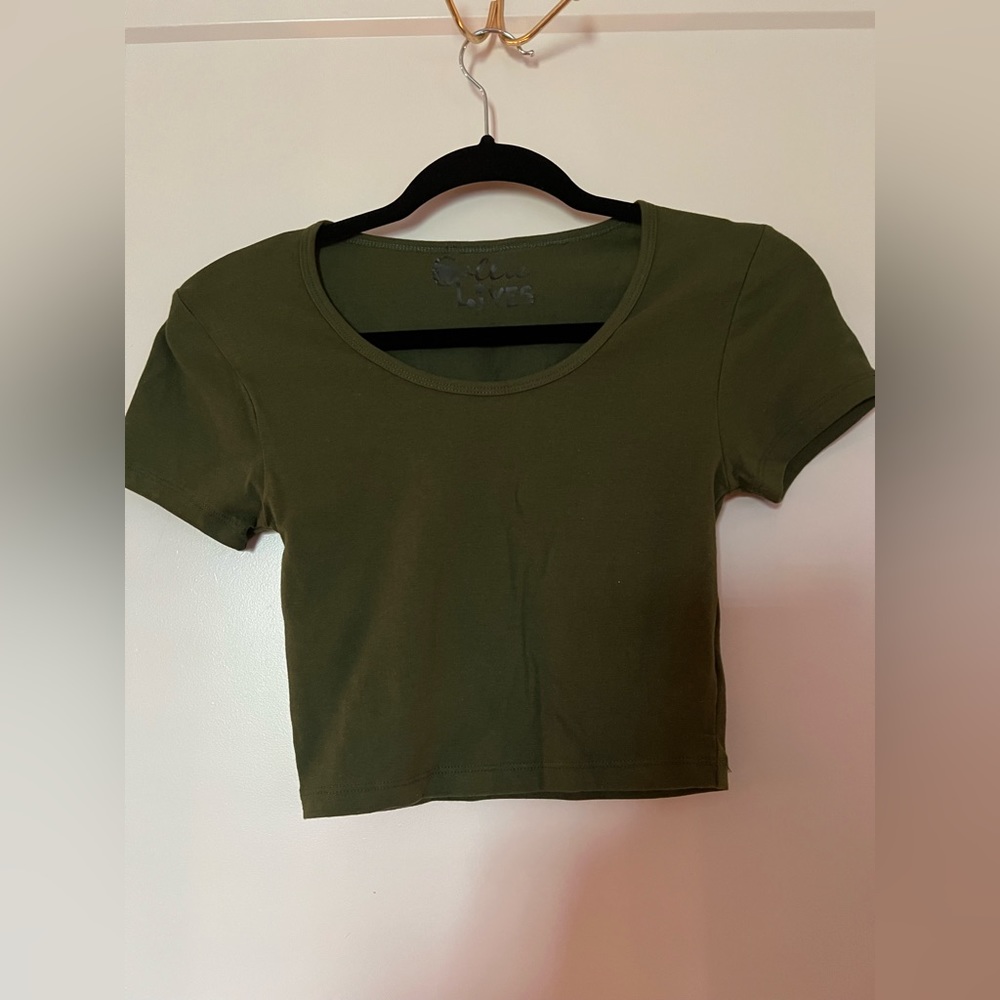 Callie Lives Gym Bae Crop Top